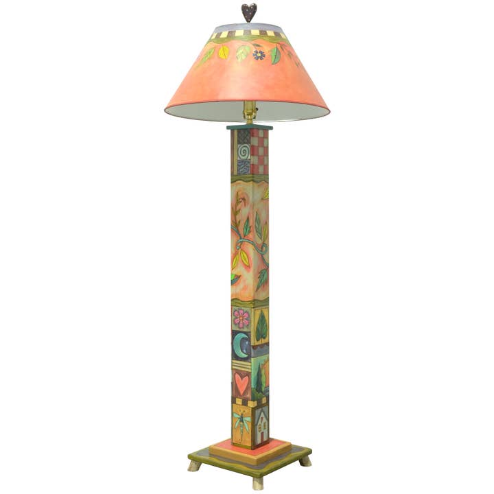 Handmade Floor Lamp for wholesale by Sticks