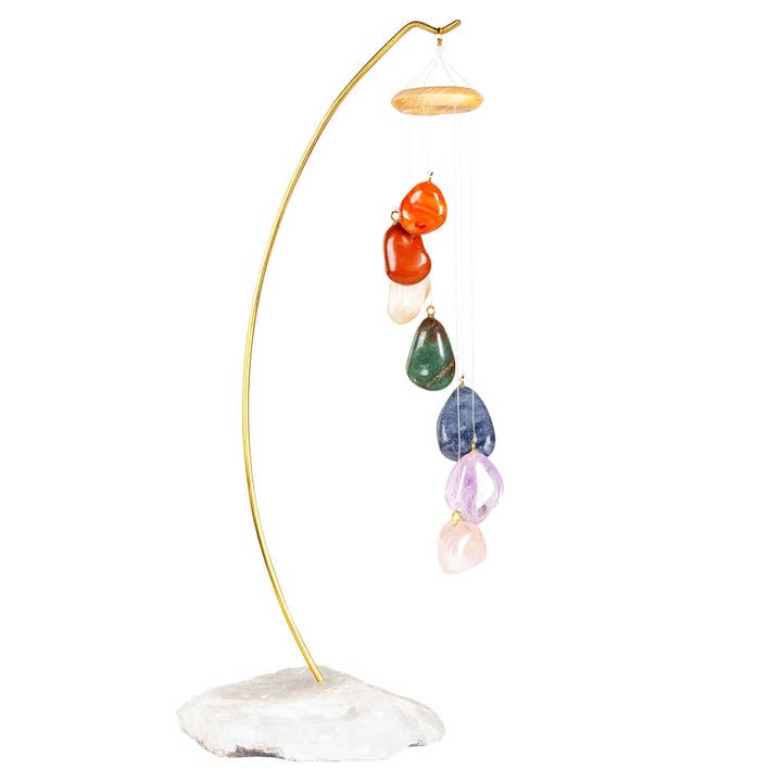 7 CHAKRA DESKTOP CHIME for wholesale by Benjamin International