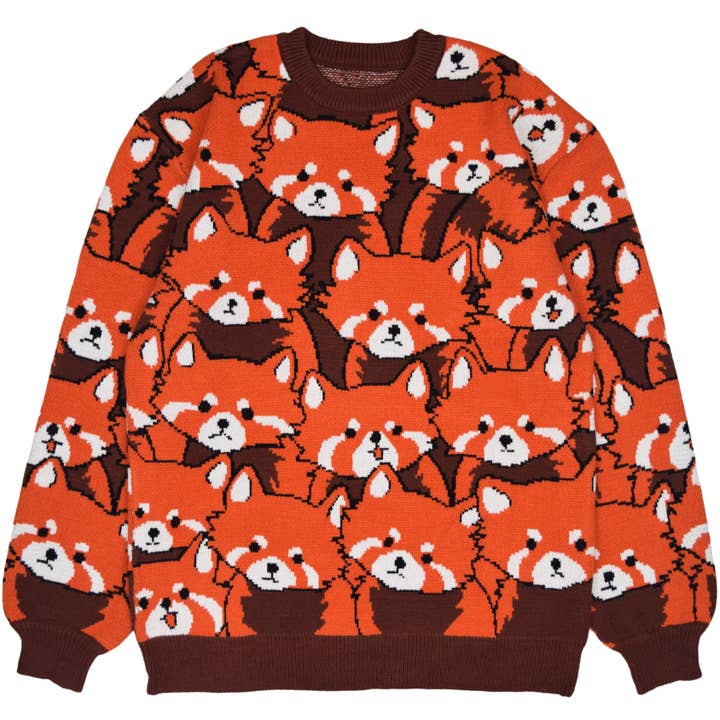 Left on Red Panda Sweater for wholesale by Steady Hands