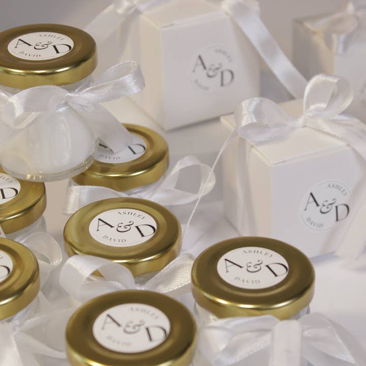 Wedding Favors, Party Favors, Candle Favors for wholesale by Aguas Claras Organics