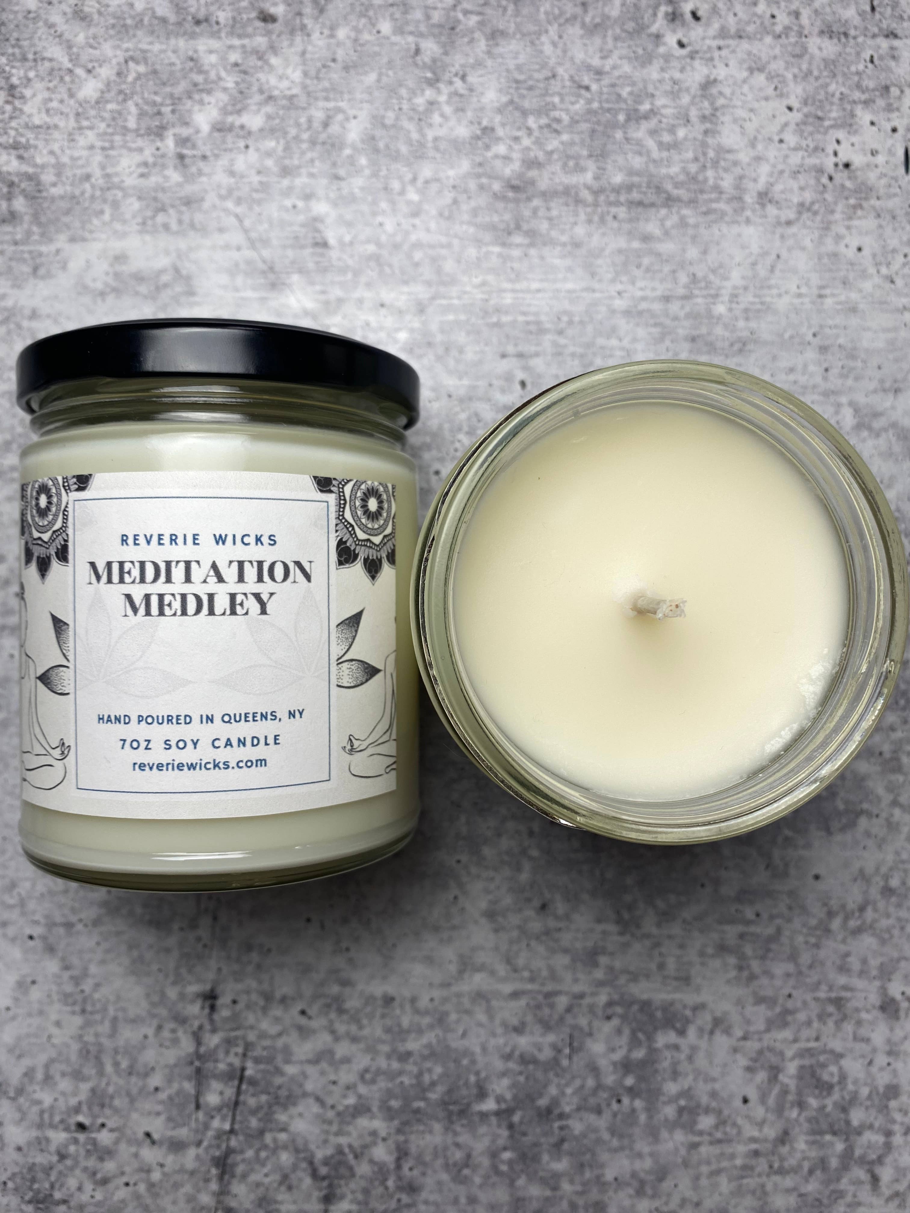 Container Candles PICK 10 book and reverie candles 8oz book inspired