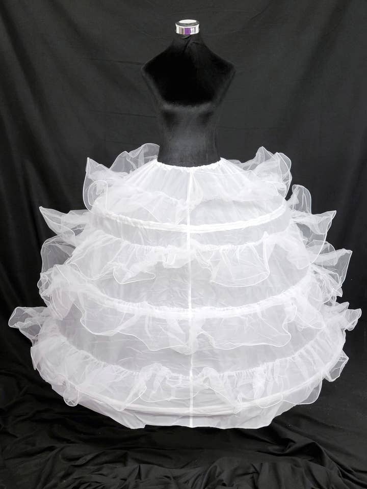 Lace up petticoat with three metal collapsible rings PE369 and other Purchase Wholesale petticoat. Free Returns & Net 60 Terms on Faire trending on Faire.