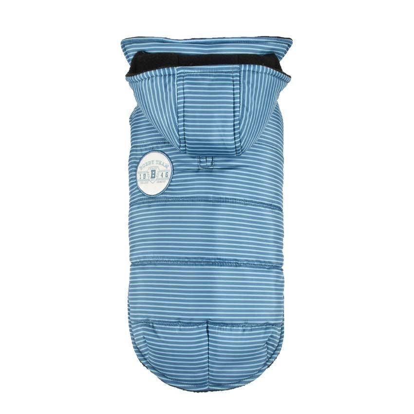 Croci – wholesale Hundregnrock - Hund – Bobby vattentät hundjacka Rayè med avtagbar huva0