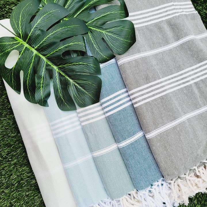 EBRU Home - Wholesale Beach Towel - Turkish Throw Towel Sand Proof Thin Turkish Towel,Throw70x4016