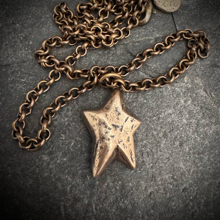 Hand Formed Star - Men’s Necklace for wholesale by Johnny Ltd.