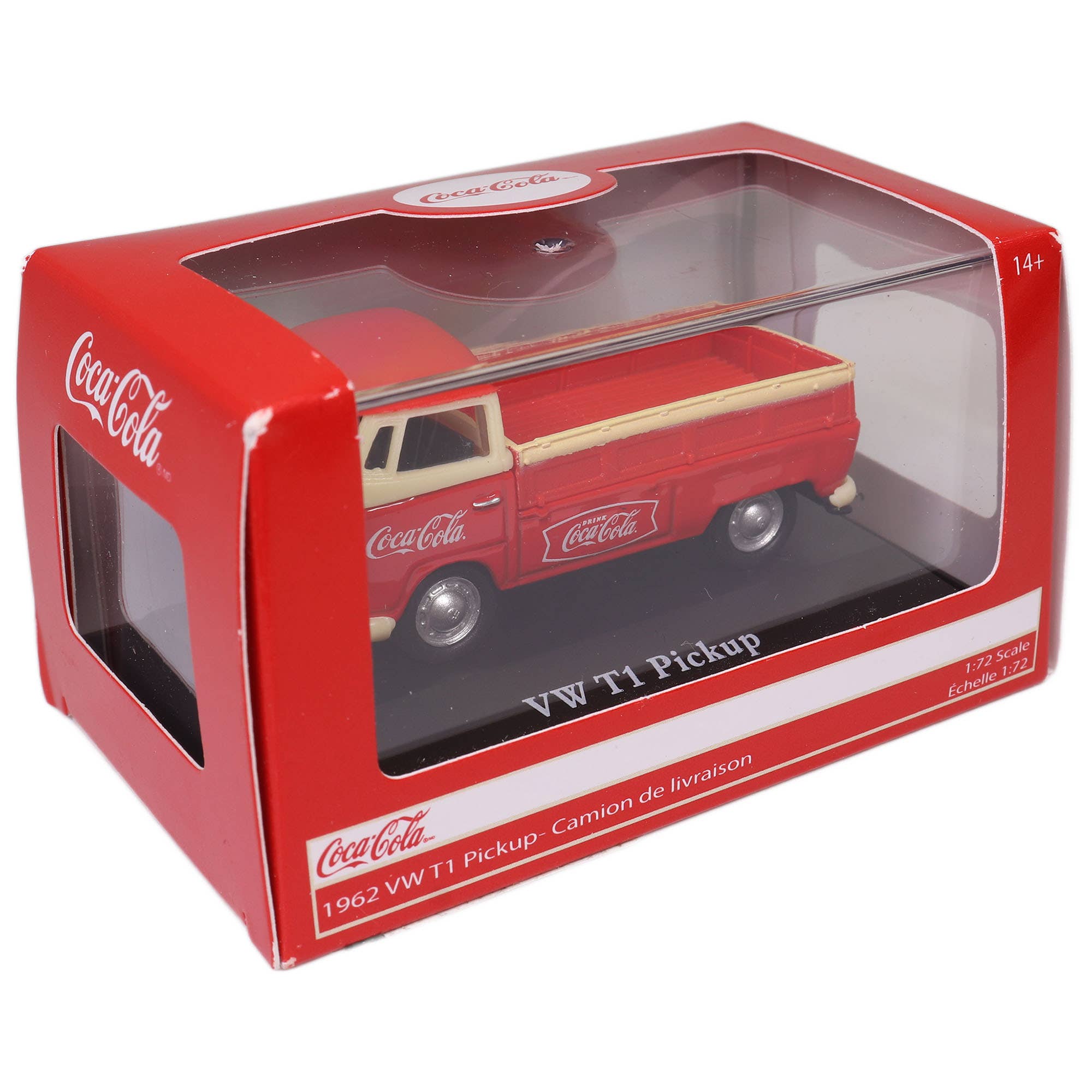 Motor City Classics, Inc. - Wholesale Decorative Tabletop Object - 1:72 Scale Coca-Cola 1962 VW T1 Pickup Diecast Model6