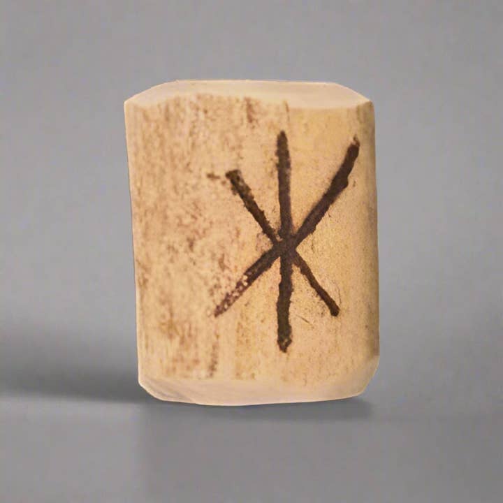 Pandoras Lox Dread Shop - Wholesale Hair Tie - Real Antler Viking Rune Beads