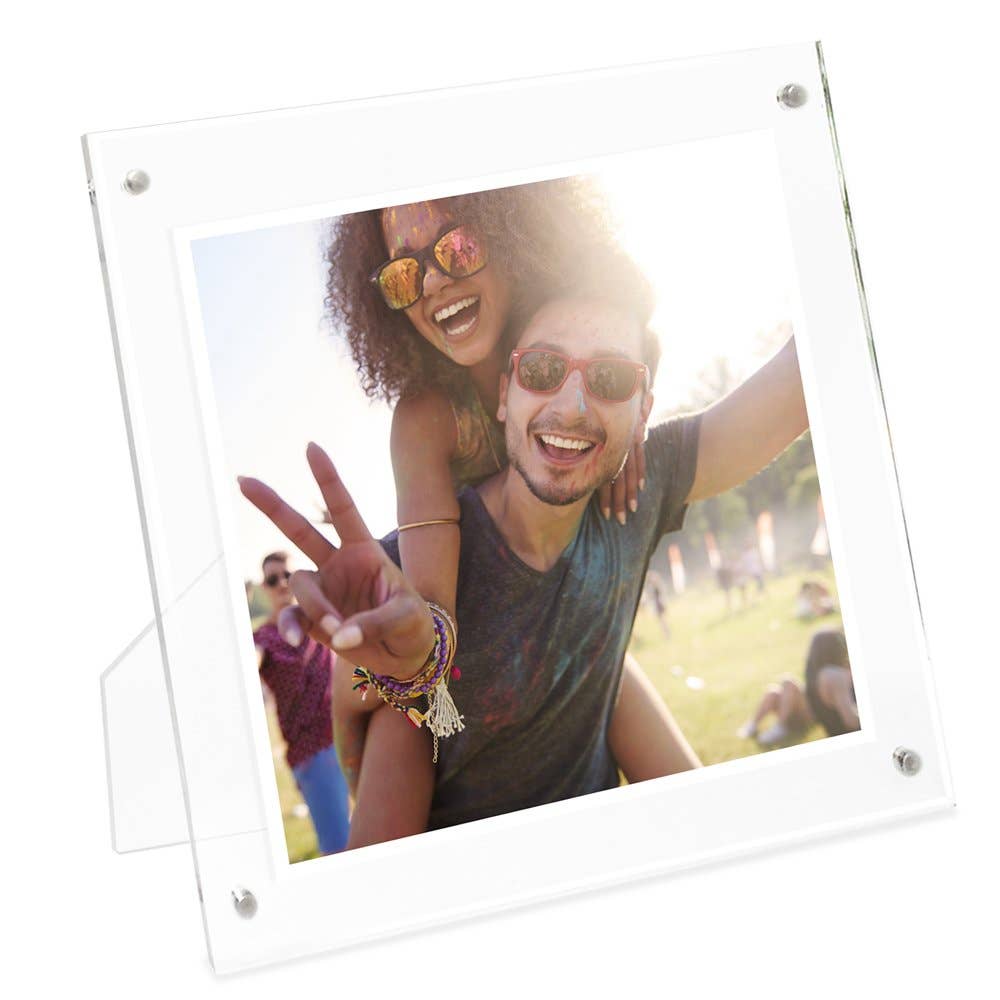 Isaac Jacobs International - Wholesale Picture Frame - Isaac Jacobs Clear Plain Magnetic Acrylic Picture Frame11