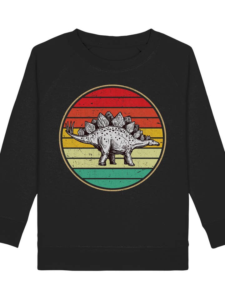 Dinosaurier Stegosaurus Dino Kinder Sweatshirt für den Großhandel von Tigerlino®