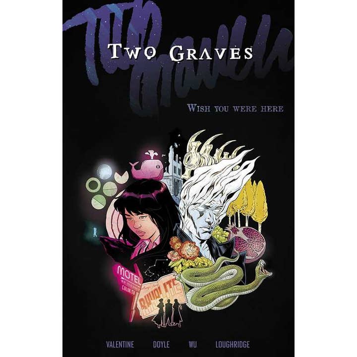 Two Graves Volume 1: Wish You Were Here by Genevieve Valentine for wholesale by Simon & Schuster