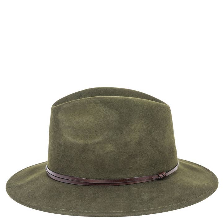 TRAVAUX EN COURS... - Wholesale Fedora - Women's - FELT HAT - leather band, sewn brim41