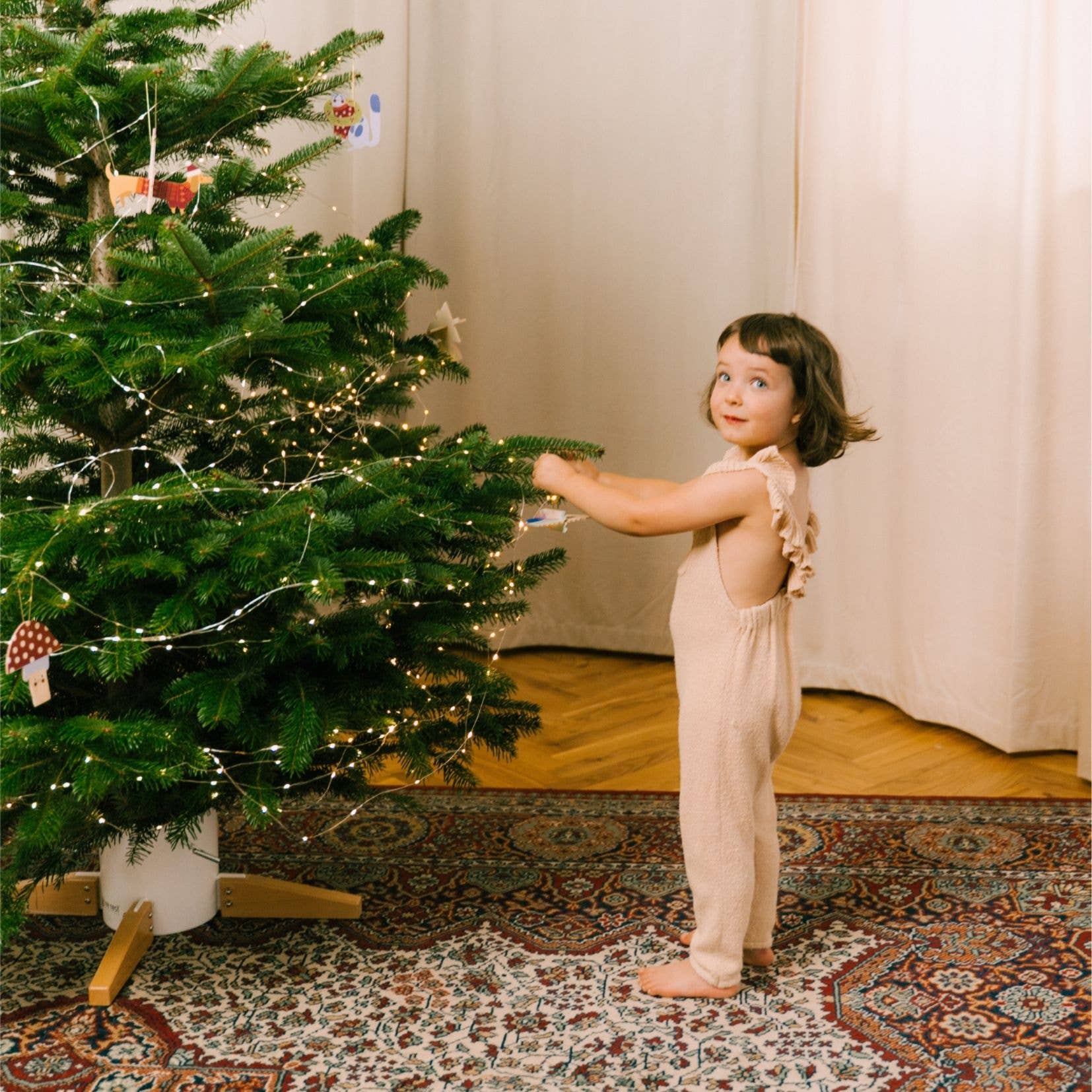 milin - Wholesale Tree Topper - Wooden Horse Christmas Ornament, Scandinavian Folk Style 5