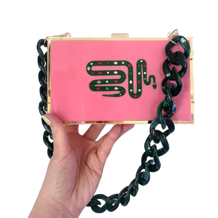 Stof Studios - Wholesale Clutch Bag - Women's - Snake Charmer Bag