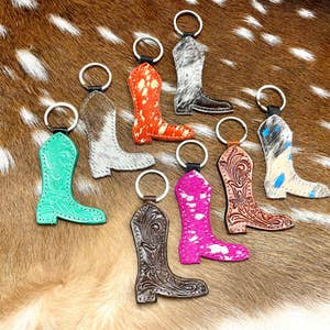 Cowboy boot 2025 keychain bulk