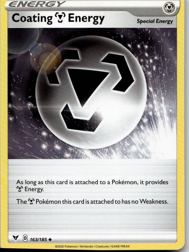 Pokémon SWSH04 : Voltage Éclatant - Énergie Métal Revêtement #163/185 pour la vente par Chronic Cards