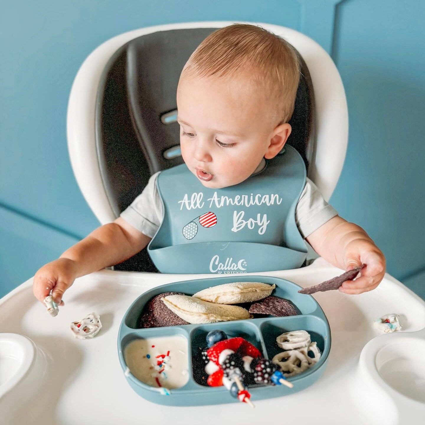 Calla & Friends - Wholesale Bib - Baby - All American Catch All Bib7