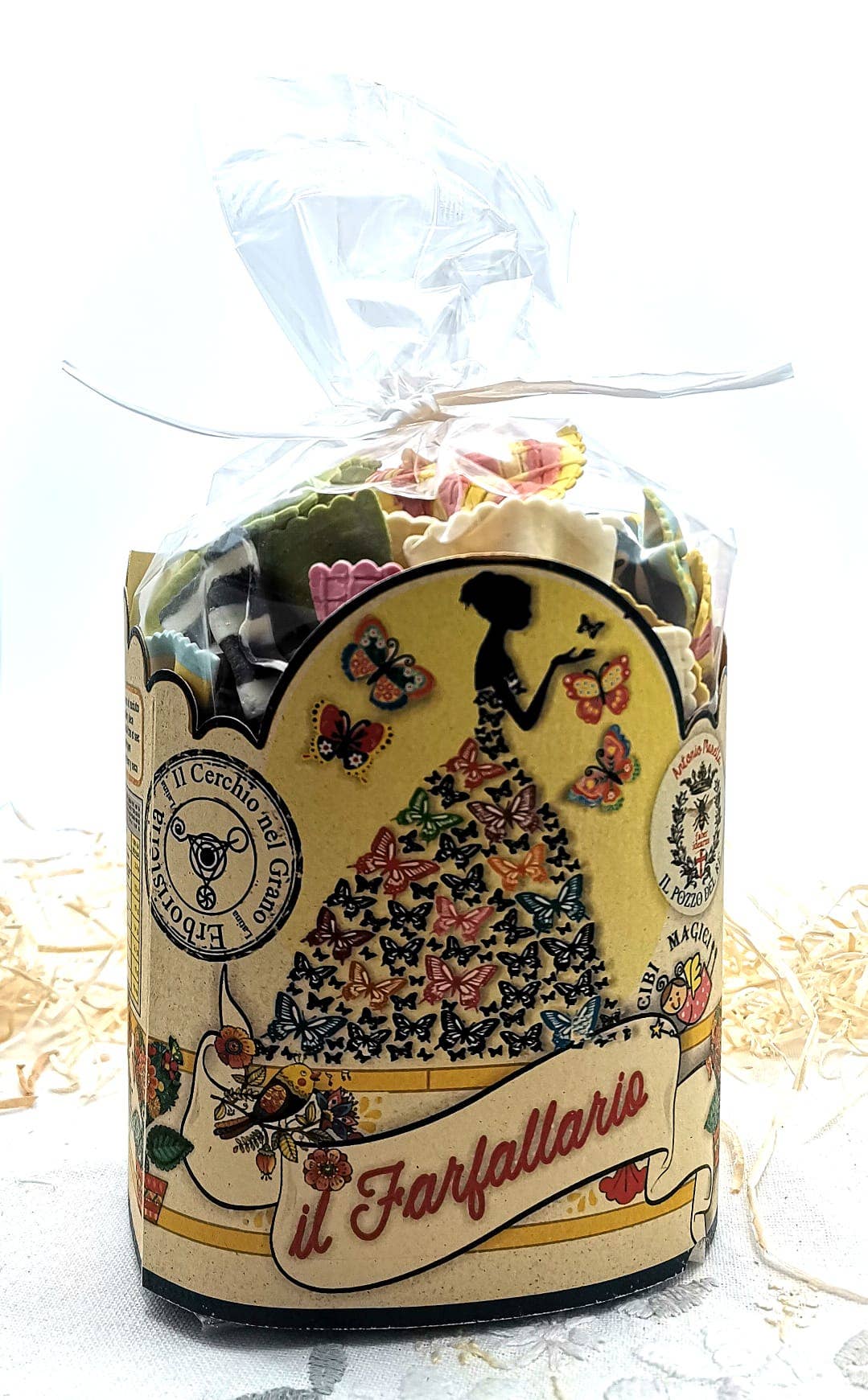 IL POZZO DEL RE firma Antonio Marella - Wholesale Pasta - Farfallario (All Butterflies Together) 400 G