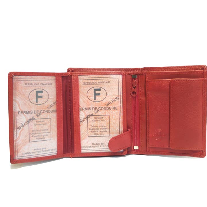 REF 3302 Cowhide Leather Wallet for wholesale by Royal marais