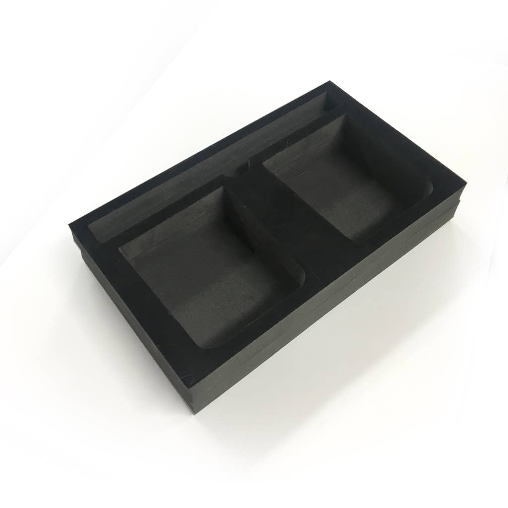 Antwerp Luxury candle supplies - Vente Coffrets cadeaux - Insert en mousse pour coffret cadeau Duo pour 2 x Vogue/Urban S0