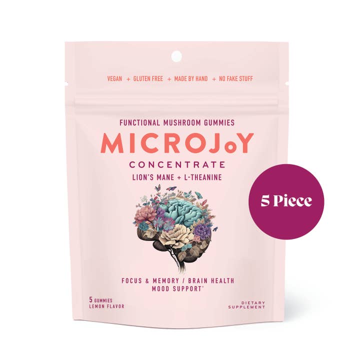 Microjoy - Wholesale Oral Supplement/Vitamin - Concentrate Mushroom Gummies 5-piece Sampler