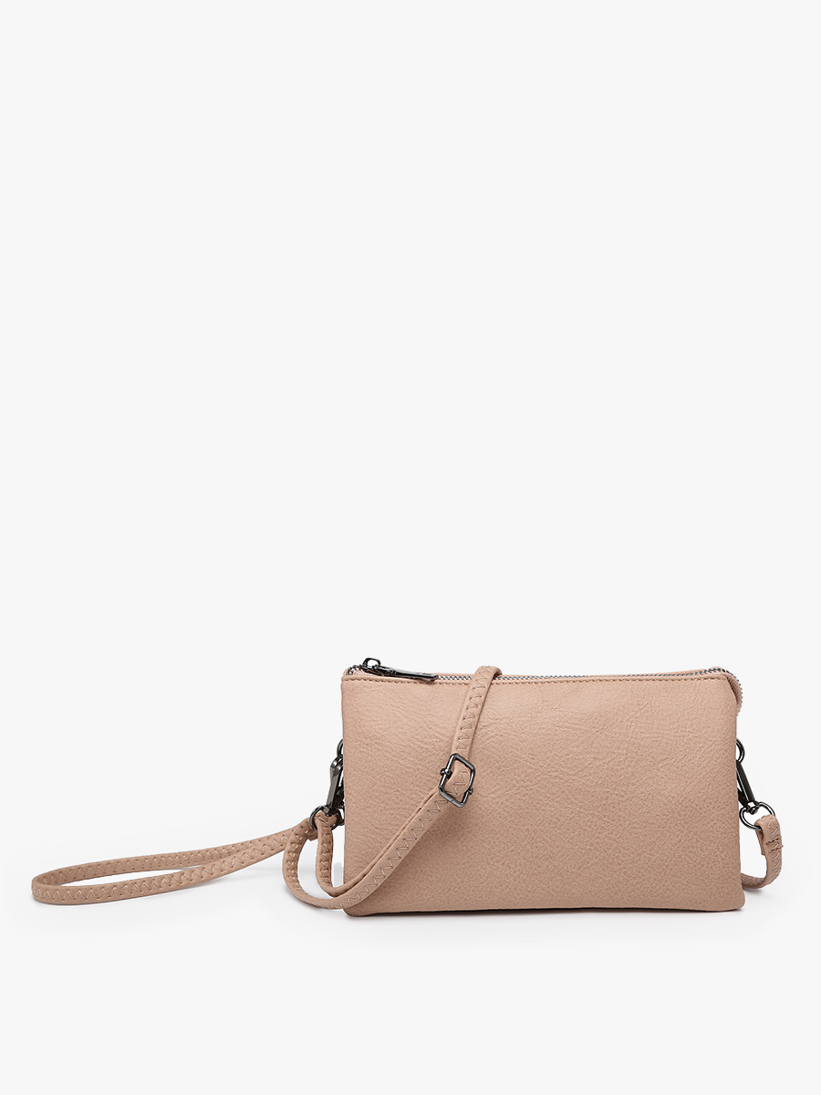 Jen & Co. - Wholesale Crossbody Bag - Women's - M013 Riley Monogrammable 3 Compartment Crossbody/Wristlet82