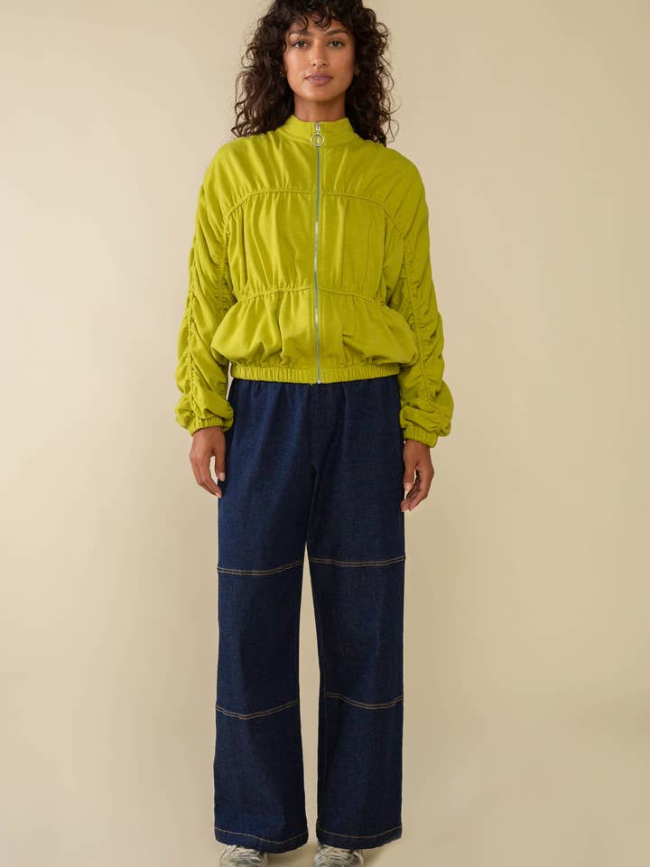 Classic Blue Pico Pre-Shrunk Denim Work Pants for wholesale on Faire