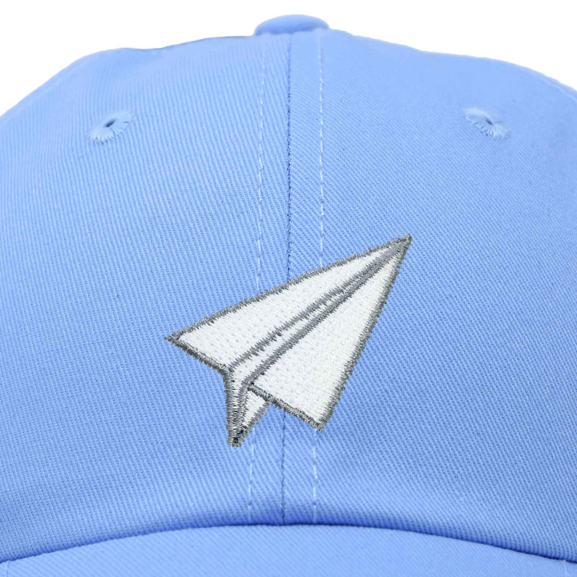 Dalix – Engroshandel Baseballkasket - Unisex – DALIX Paper Plane Hat Broderet Herre Dame Baseball Cap9