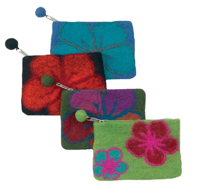 Benjamin International - Vente Porte-monnaie – femme - Porte-monnaie en feutre