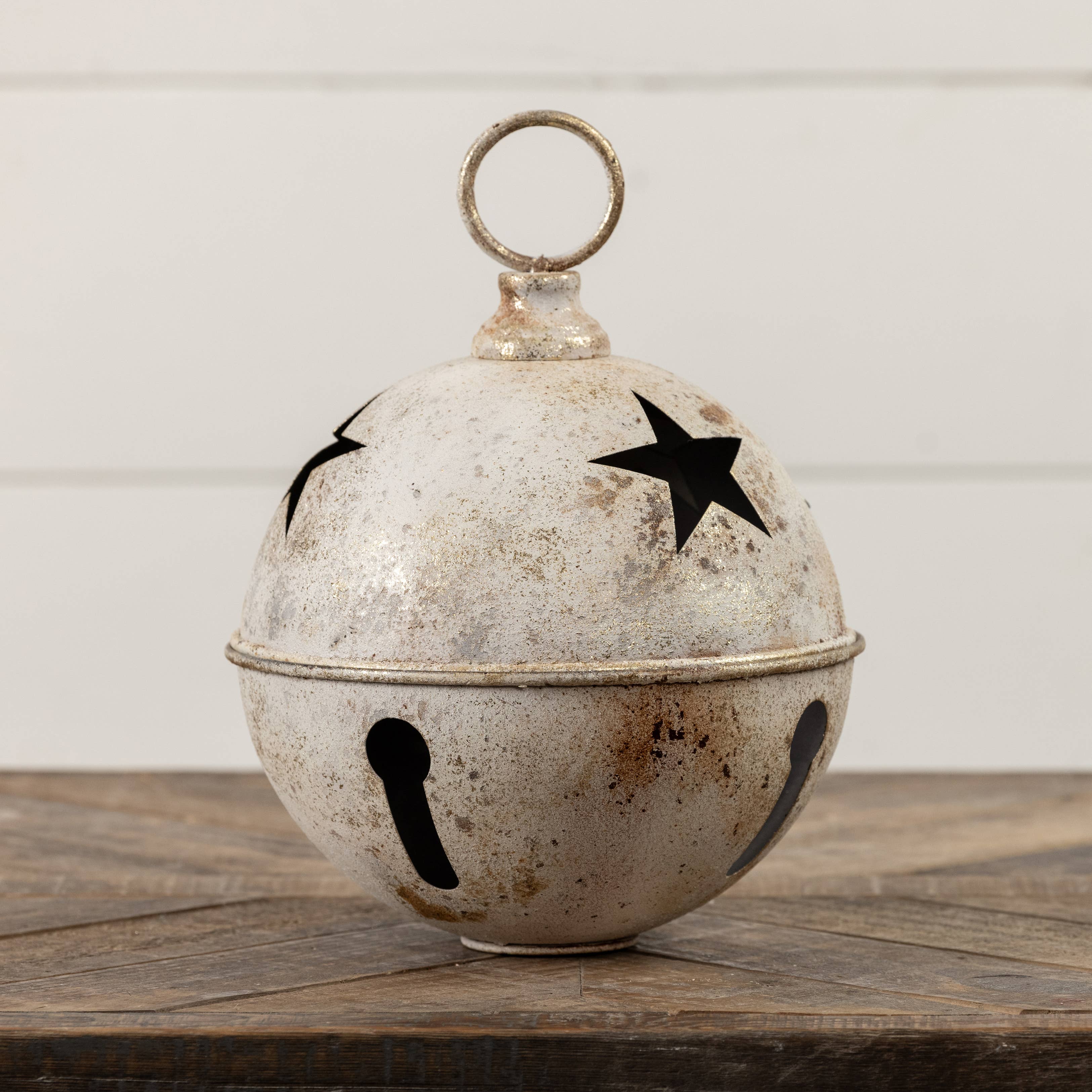 Ragon House - Wholesale Bell - 8.5" WHITE STAR SLEIGH BELL3