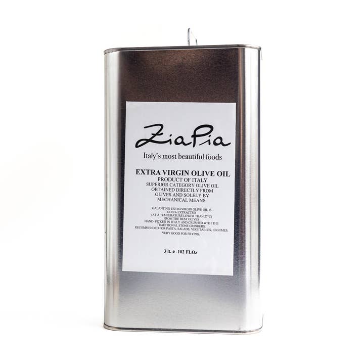 Galantino Zia Pia Olivenöl extra vergine, Großpackung, 3 l für den Großhandel von Zia Pia