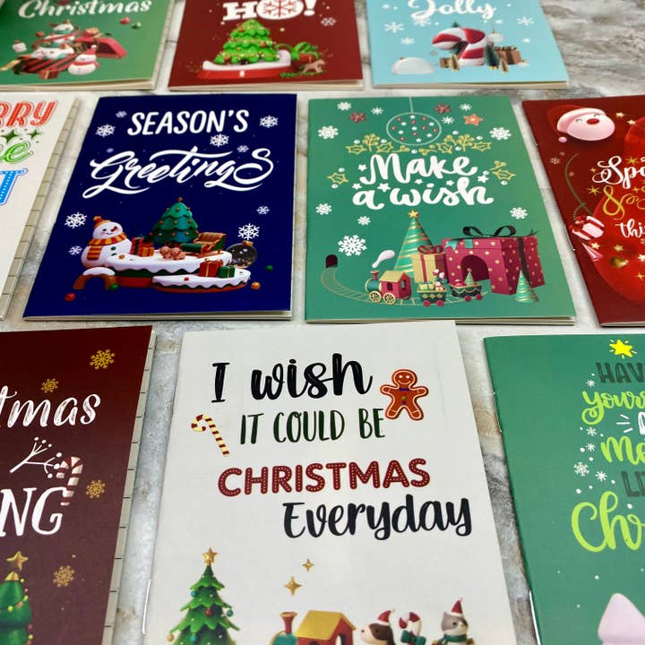 Hive Supply - Wholesale Notebook - Mini Notebook - Christmas Mix1