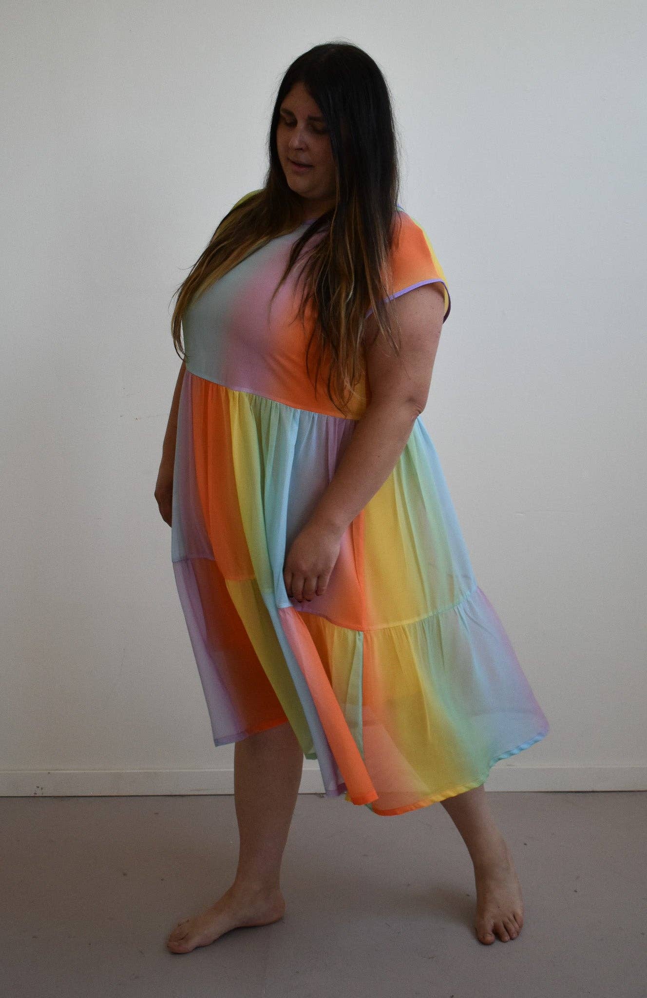 Altar - Wholesale Dress - Women's - Prism Dress in Sunrise18
