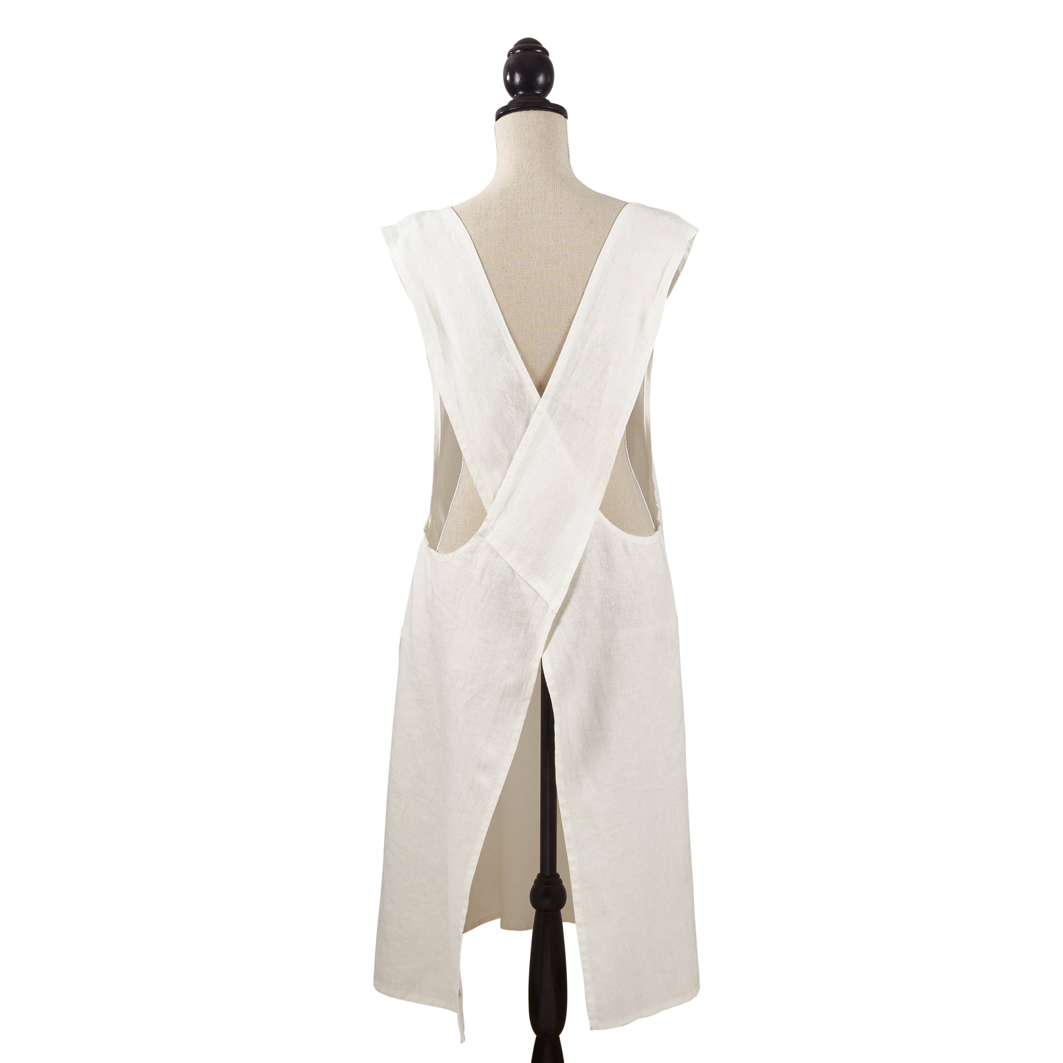 Saro Lifestyle – wholesale Apron – Criss Cross Back Apron - 28" x 35"6