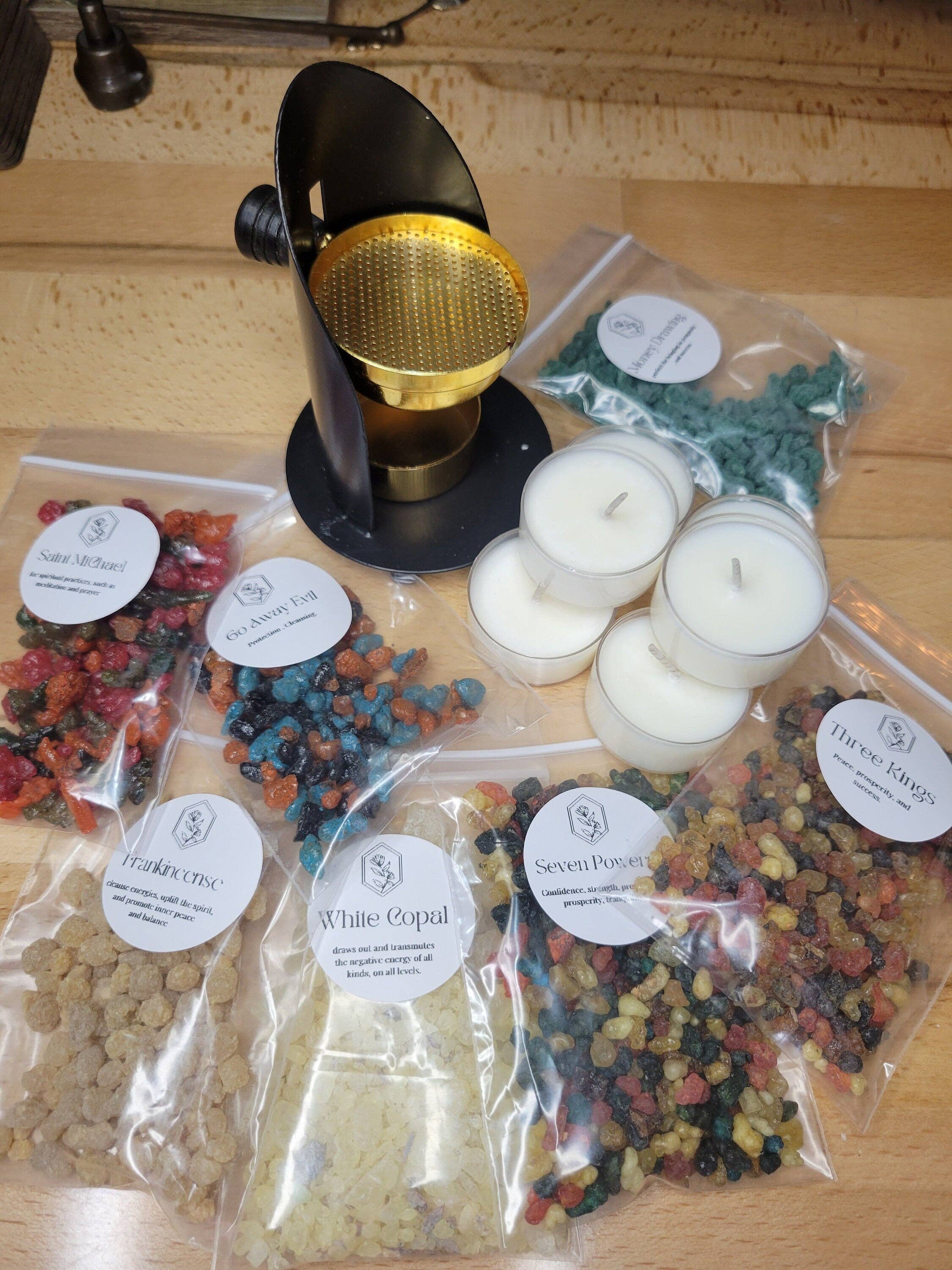 My Magic Place Shop - Wholesale Incense - Resin Burner, Starter Kit, Adjustable Burner, Loose Incense Kit, Incense, Altar Incense, Altar Tool3