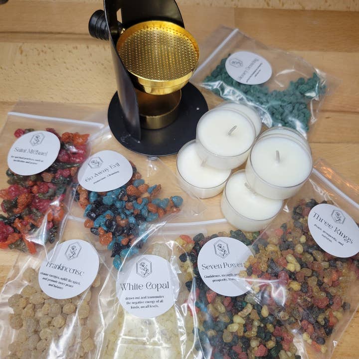 My Magic Place Shop - Wholesale Incense - Resin Burner, Starter Kit, Adjustable Burner, Loose Incense Kit, Incense, Altar Incense, Altar Tool3