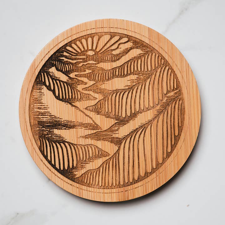 Sottobicchiere Valley Rise per la vendita all'ingrosso da parte di Dom Chi Designs