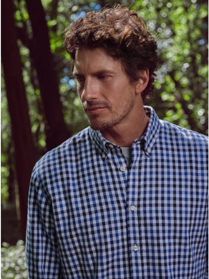 North Country - Wholesale Button Down Shirt - Men's - Collin Authentic Portuguese Flannel Shirt
