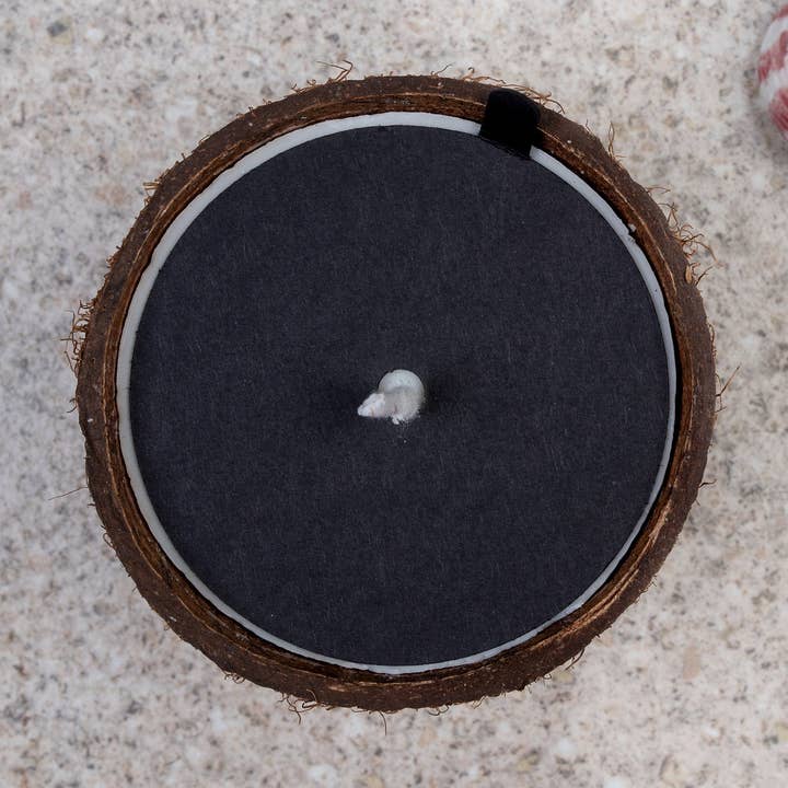 Blank Black Candle Dust Covers 320gsm for cotton wick for wholesale by Fernery Designs