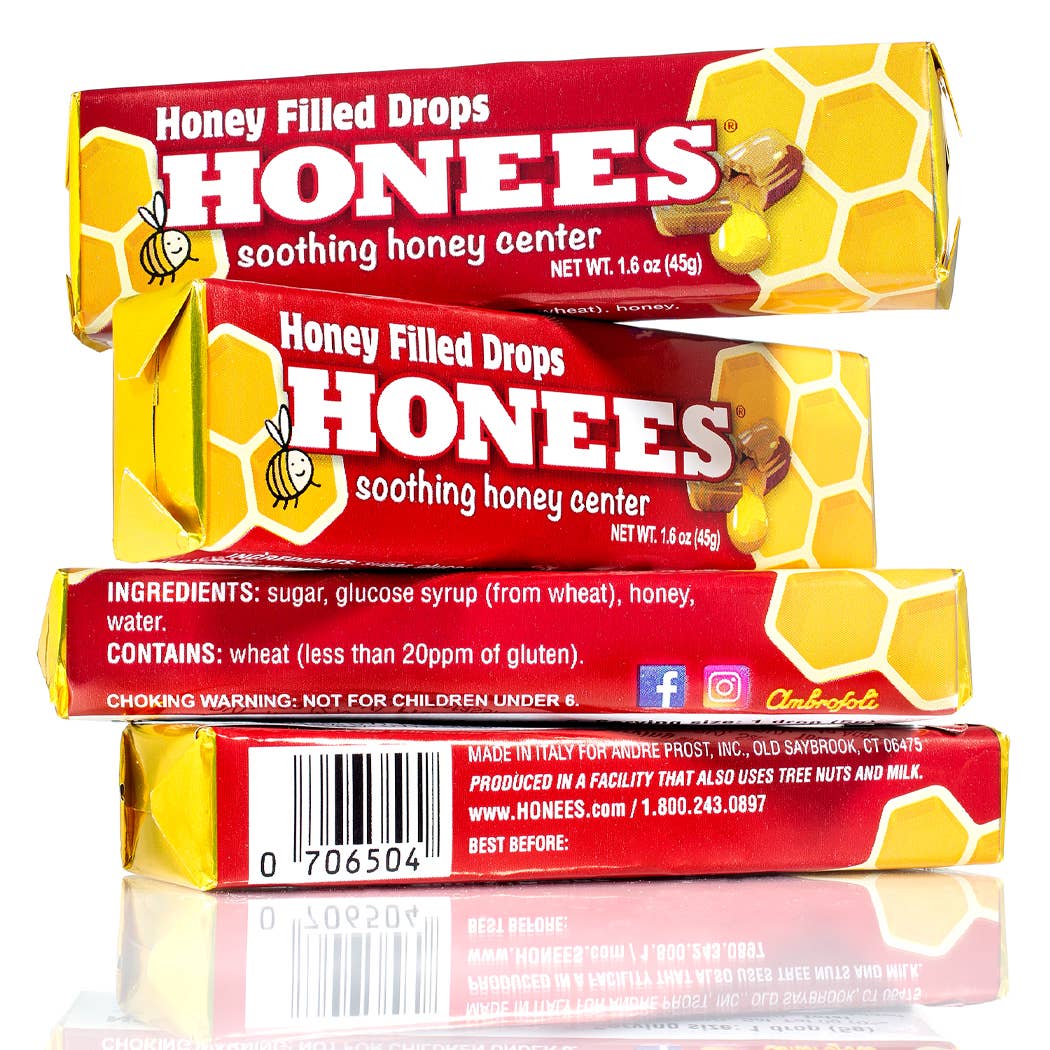 Andre Prost Inc. - Wholesale Lozenges/Cough Drops - HONEES™ Honey Bars2