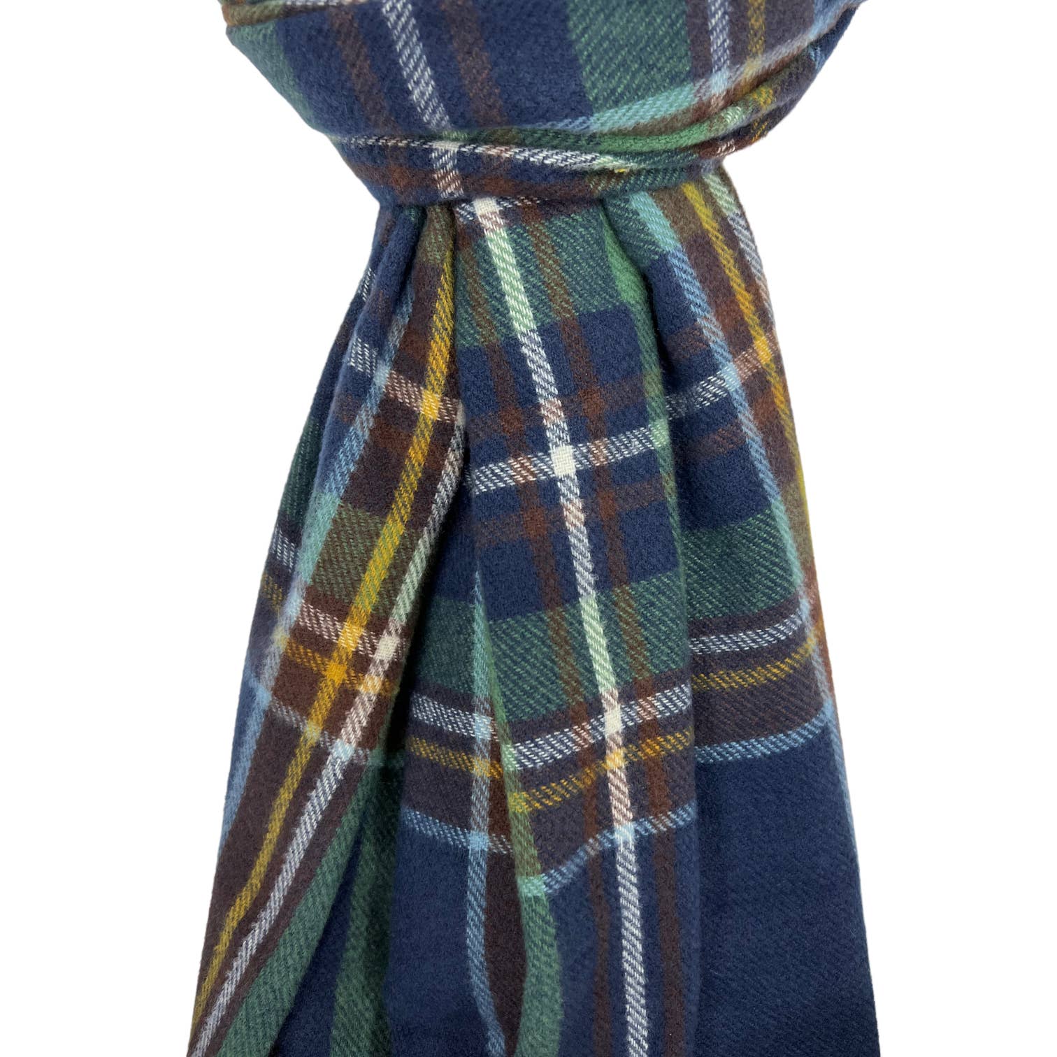 London Scarves – Großhandel Schal – Damen – Karierter gewebter Schal mit Fransen4