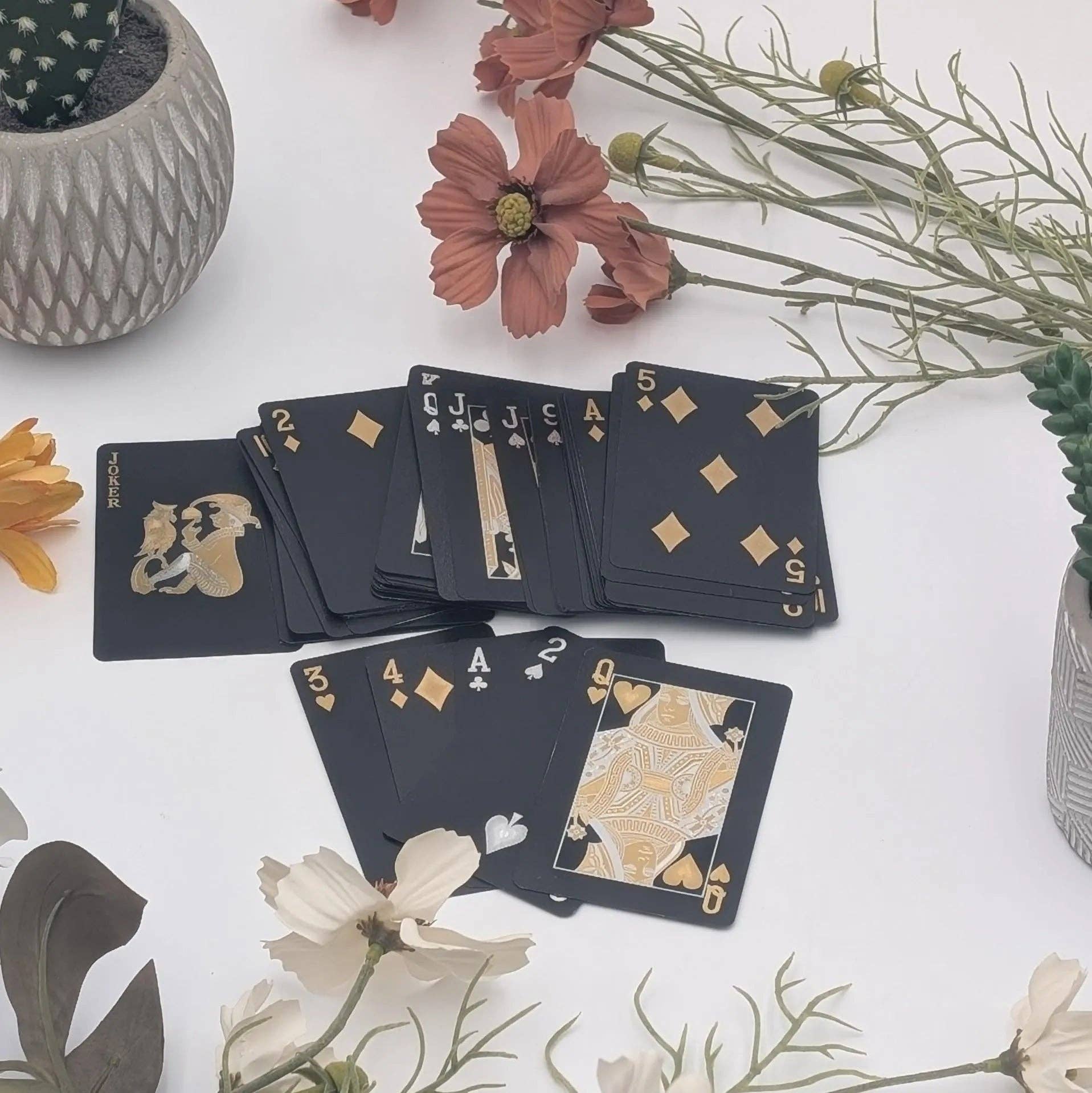 EBONWOOD - Vente Jeu de cartes - Cartes à jouer imperméables de qualité supérieure2