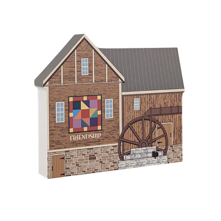 Cats Meow Village, Friendship Star Quilt Mill for wholesale by Cats Meow Village