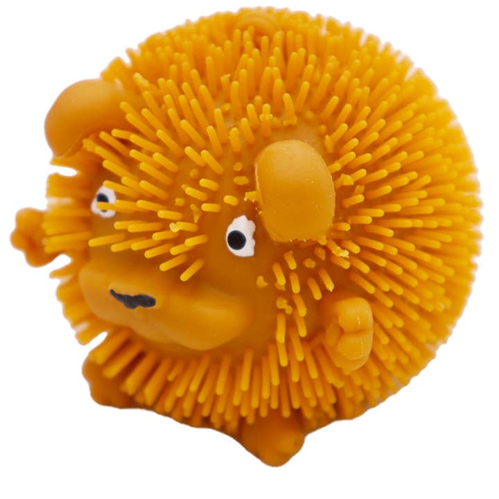 Cap Zone - Wholesale Squishy Toy - Kids & Baby - Spiky Puffer Animal LED Light-Up Squishy Ball