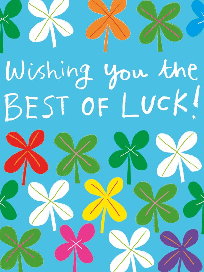 BUONA FORTUNA CLOVERS ACADEMICS per la vendita all'ingrosso da parte di Paper Salad