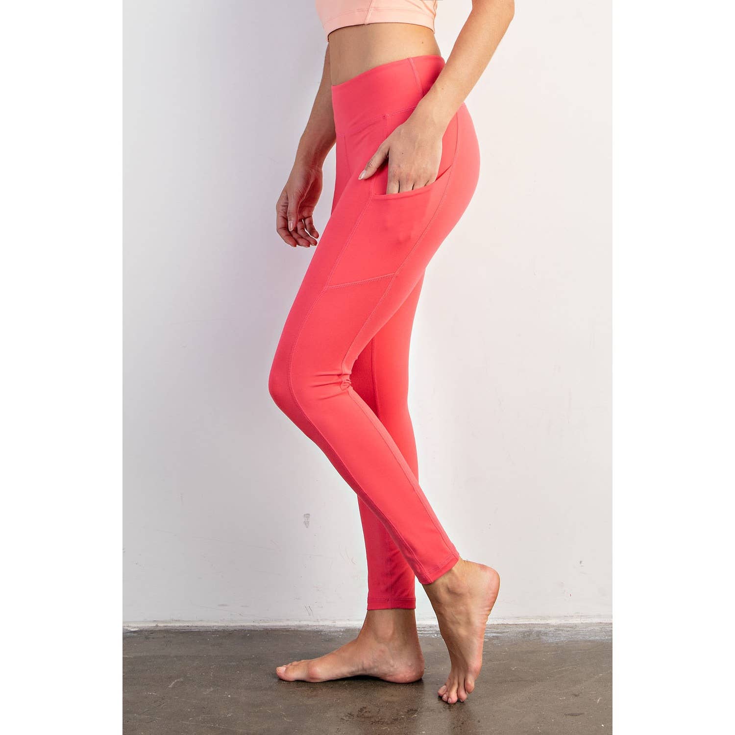 Rae Mode - Wholesale Athletic/Lounge Leggings - Women's - BUTTER BASIC LEGGING WITH POCKETS43