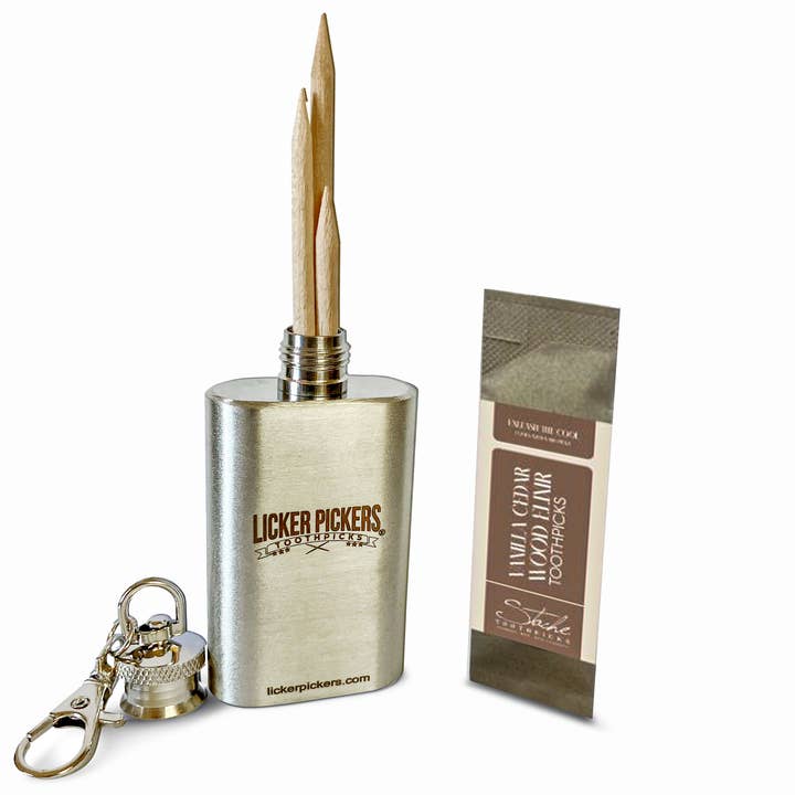 Licker Pickers Toothpicks - Wholesale Toothpick - Stache Toothpicks - Speak Easy Collection21