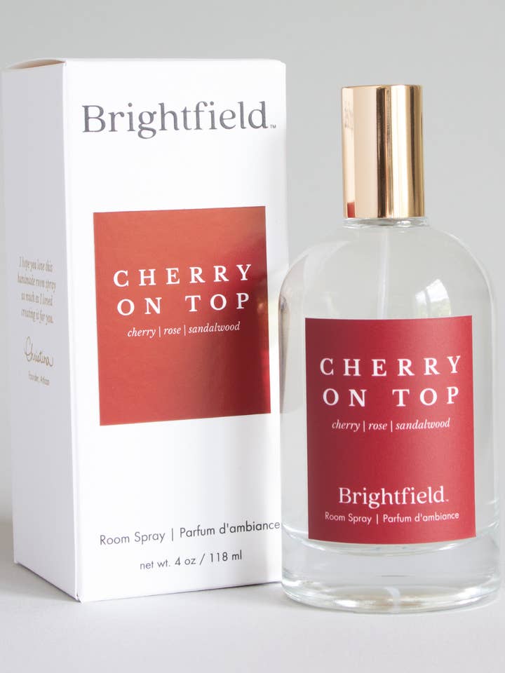 Cherry On Top Room Spray for wholesale by Brightfield
