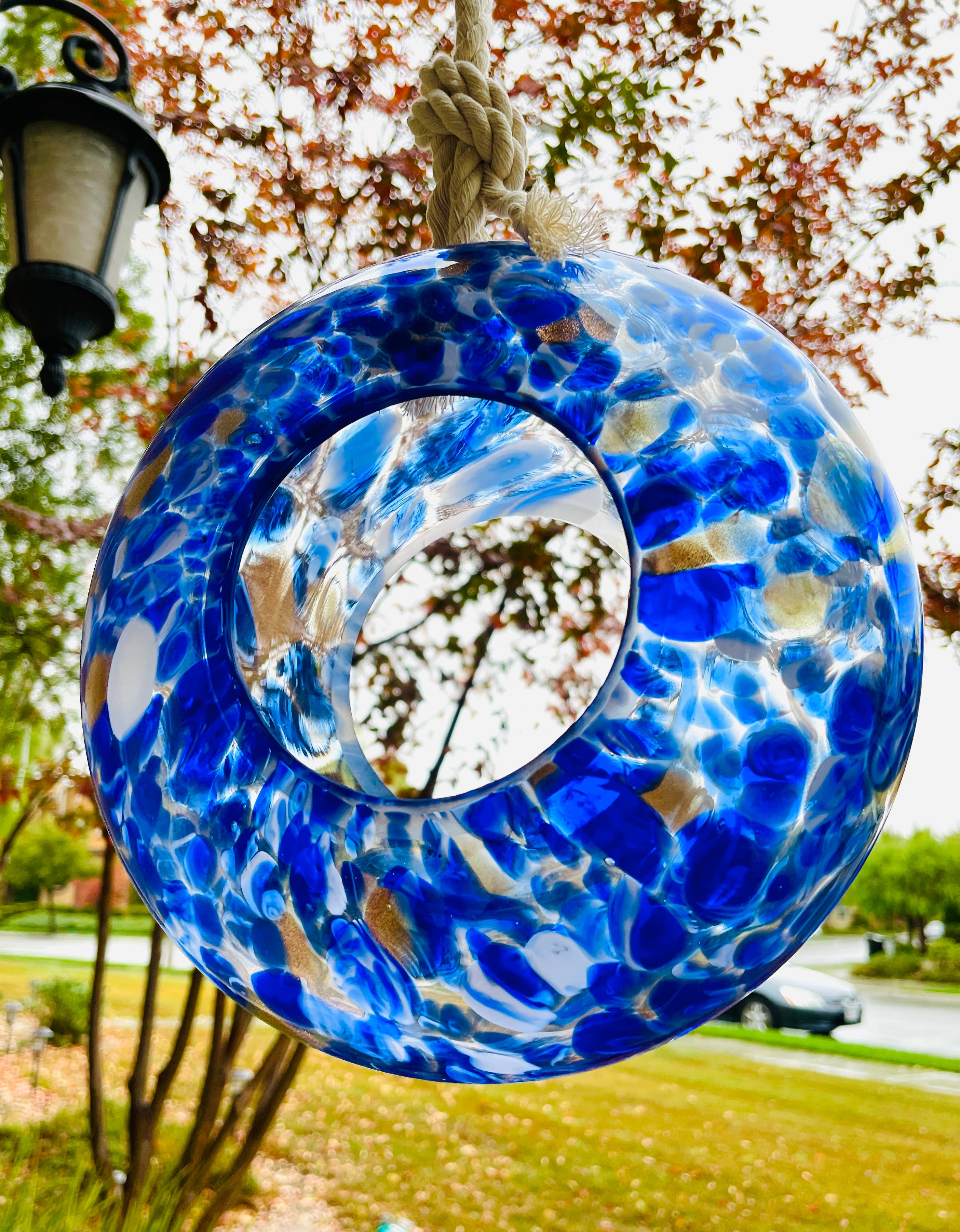 ApricotMint - Wholesale Bird Feeder - Handcraft Art Glass Bird Feeder4