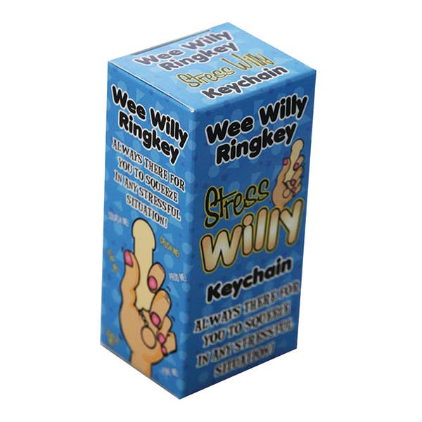 The Diabolical Gift People - Novelty Gifts, Christmas Gifts – wholesale Gag gift/novelty gift – Wee Willy Key Ring - Novelty Gifts, Christmas White Elephant1