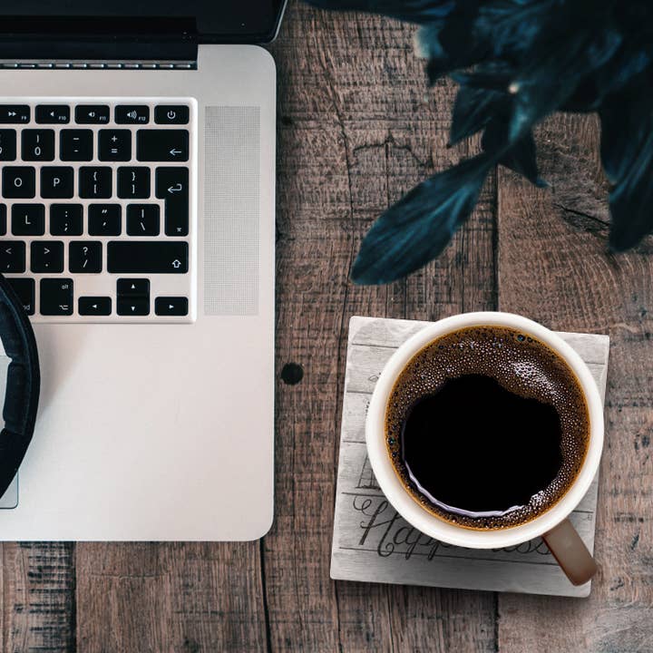 Conimar Promotions - Wholesale Coasters - "Homegrown Happiness" Single Tumbled Tile Coaster 1